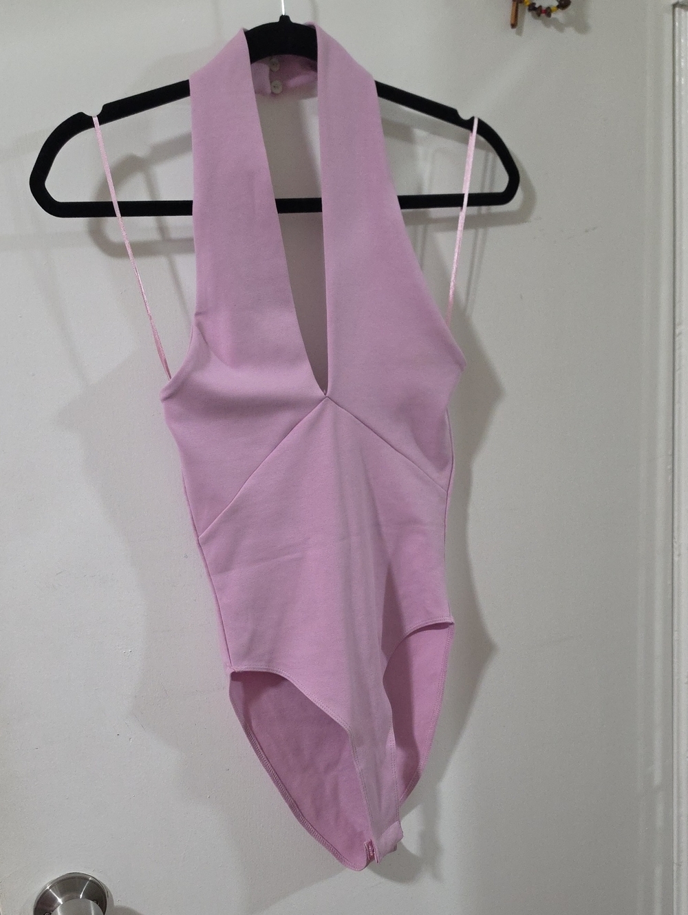 Zara Lavander Halter Bodysuit